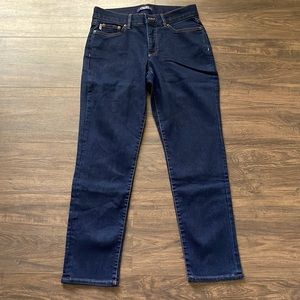 Chaps dark blue stretch jeans. Size 8R